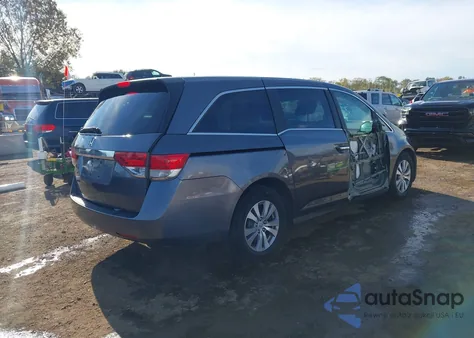 2016 Honda Odyssey Ex-L z USA, uszkodzony, nr VIN 5FNRL5H66GB009110